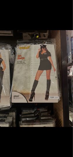 Police Sargent costume womans size MEDIUM