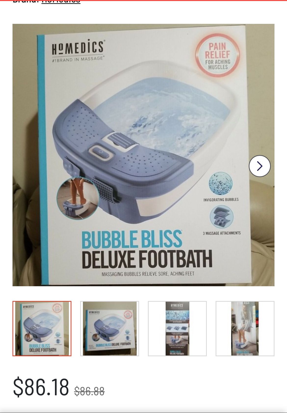Foot bath Sap