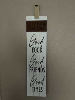 Kitchen Decor Sign