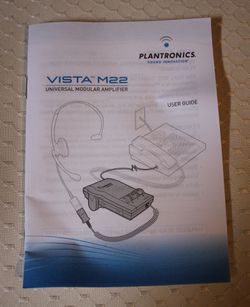 Plantronics Vista M22 Amplifier with Clearline Audio Thumbnail