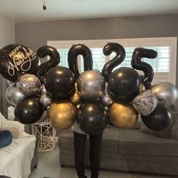 New Years Balloons
