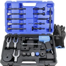 Air Hammer Kit Multi-functional 24 PCS, Pneumatic Hammer 2200 BPM