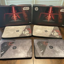 Two HP Star Wars Special Edition Laptops