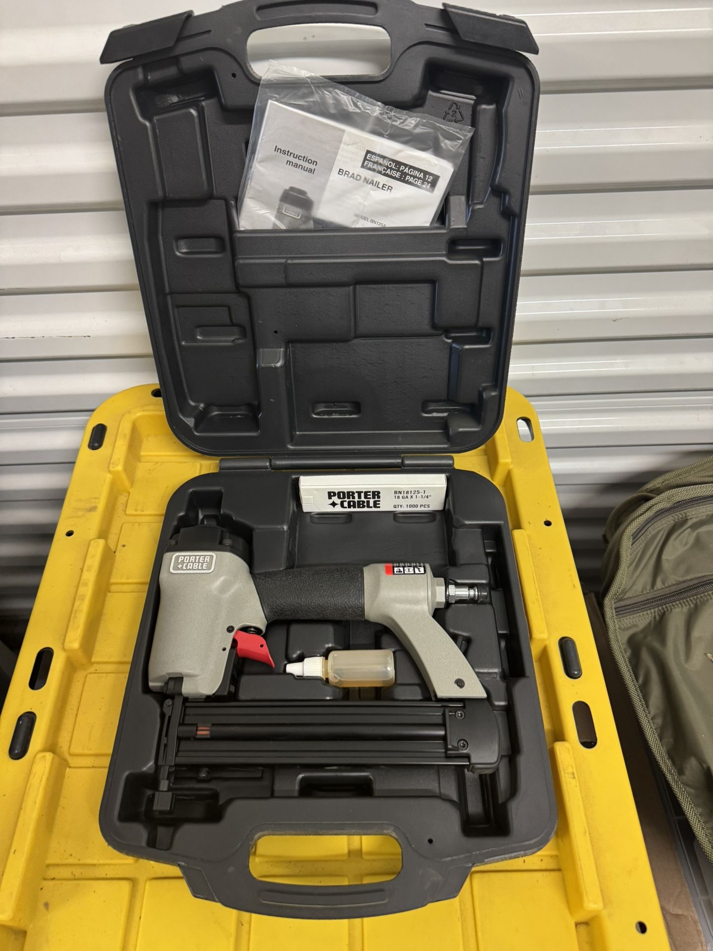 Porter Cable Brad Nailer Brand New With Case