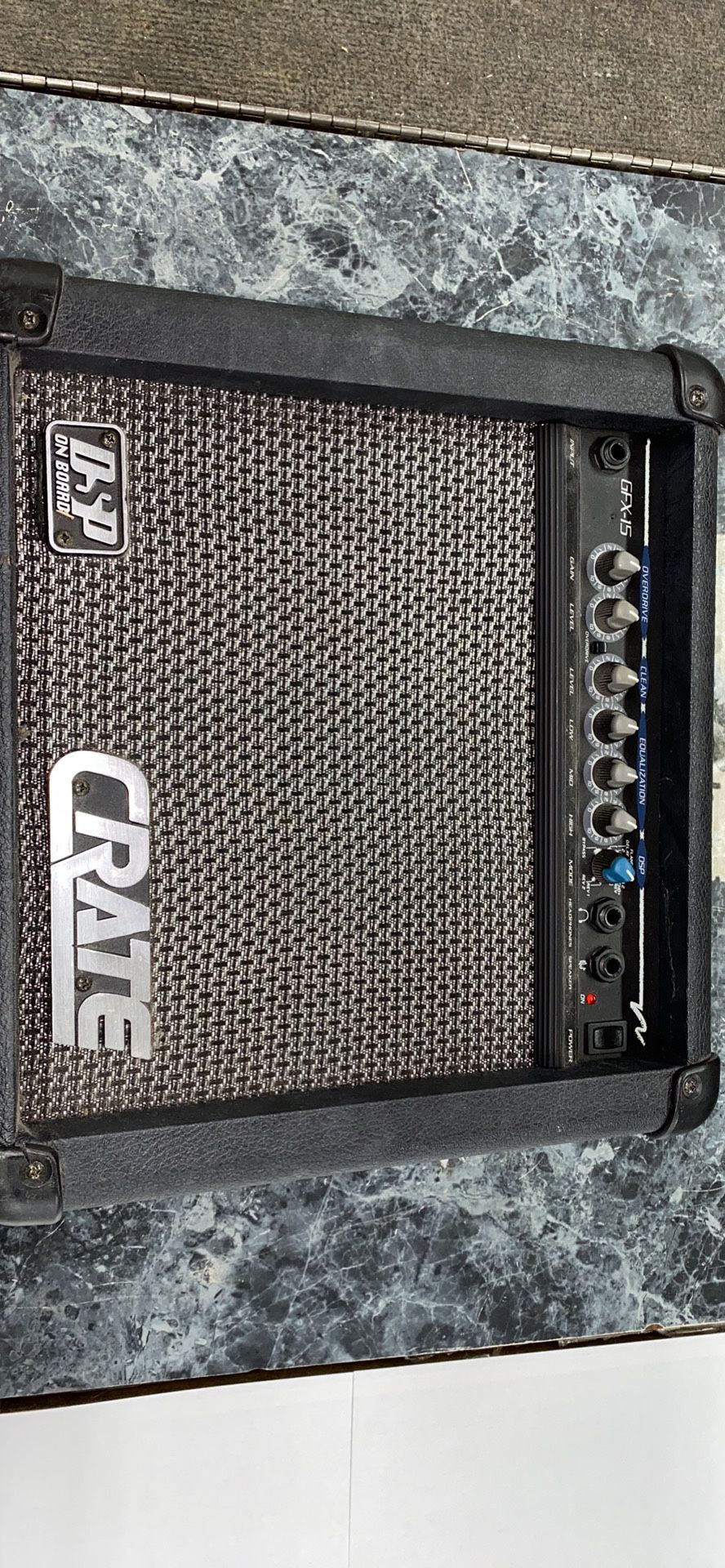 Crate gfx-15 guitar amp