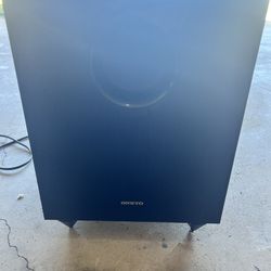 Onkyo SKW-580 powered subwoofer OBO