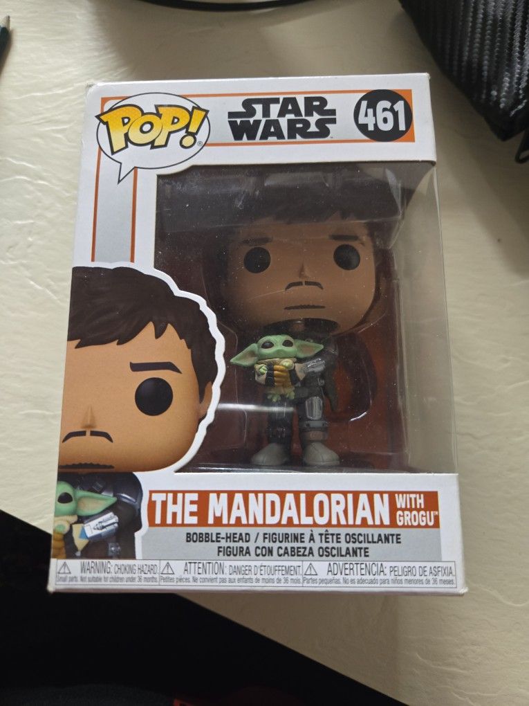 POP Star Wars #461 The Mandalorian DOLL