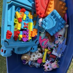 Bin Full Of Kid Toys