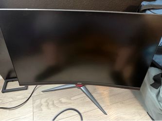 Gaming monitor and computer parts