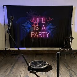 Party 360 Spinner Booth 