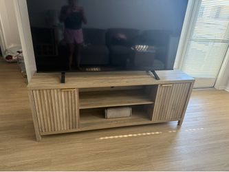 Oak Wood TV Stand