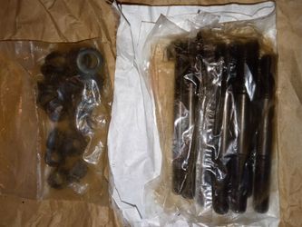 Ford 260 289 302 Main cap girdle studs & nuts w/washers