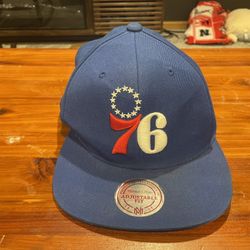 Mitchell & Ness Philadelphia 76ers Snapback Hat