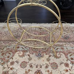 Gold Plant Stand 