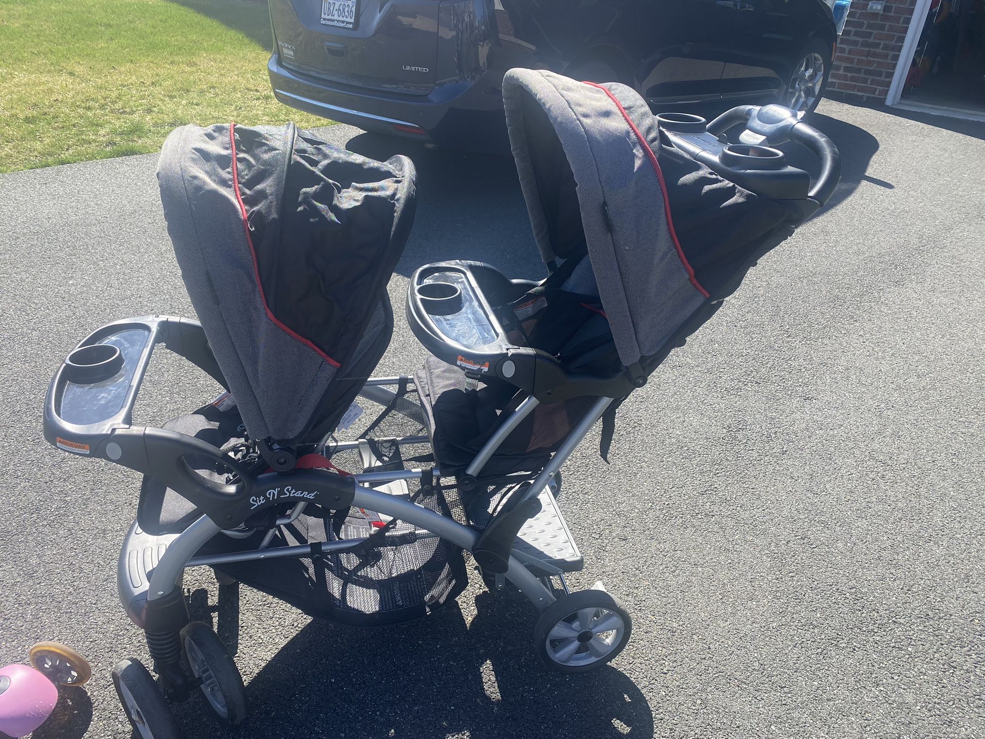 Baby Trend Sit And Stand Double Stroller