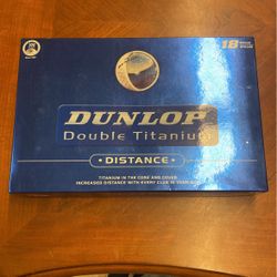 Dunlop Double Titanium golf balls