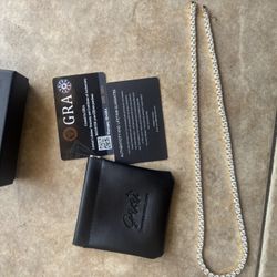 Moissanite  Tennis Chain 
