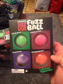Needoh 4 Pack Fuzz Balls