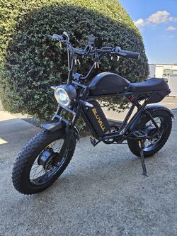 Bluvall K10 Full Suspension Electric Bike（US） 35 MPH Top Speed · Peak 3000W Dual Motors · Dual 52V Batteries