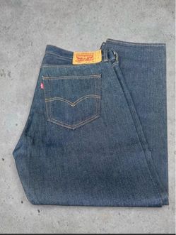 Levis 501 blue shirnk to fit