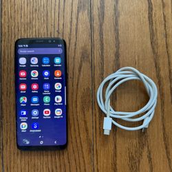 Samsung Phone Galaxy S8 64GB/Unlocked/Cracked