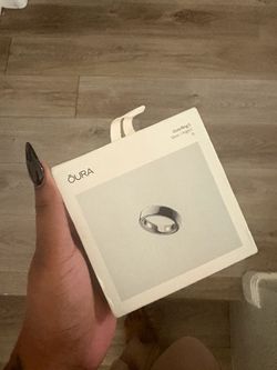 Oura Ring 5 Silver Size 6