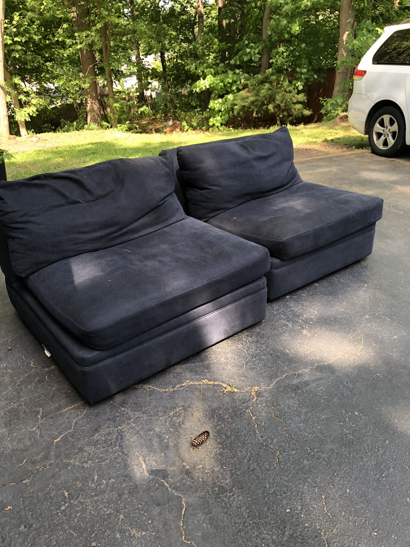 Free Furniture (sofas and cabinet Only - Not Stuff Inside Cabinet)