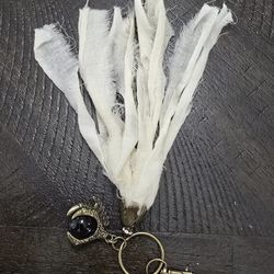 Vulture claw keychain