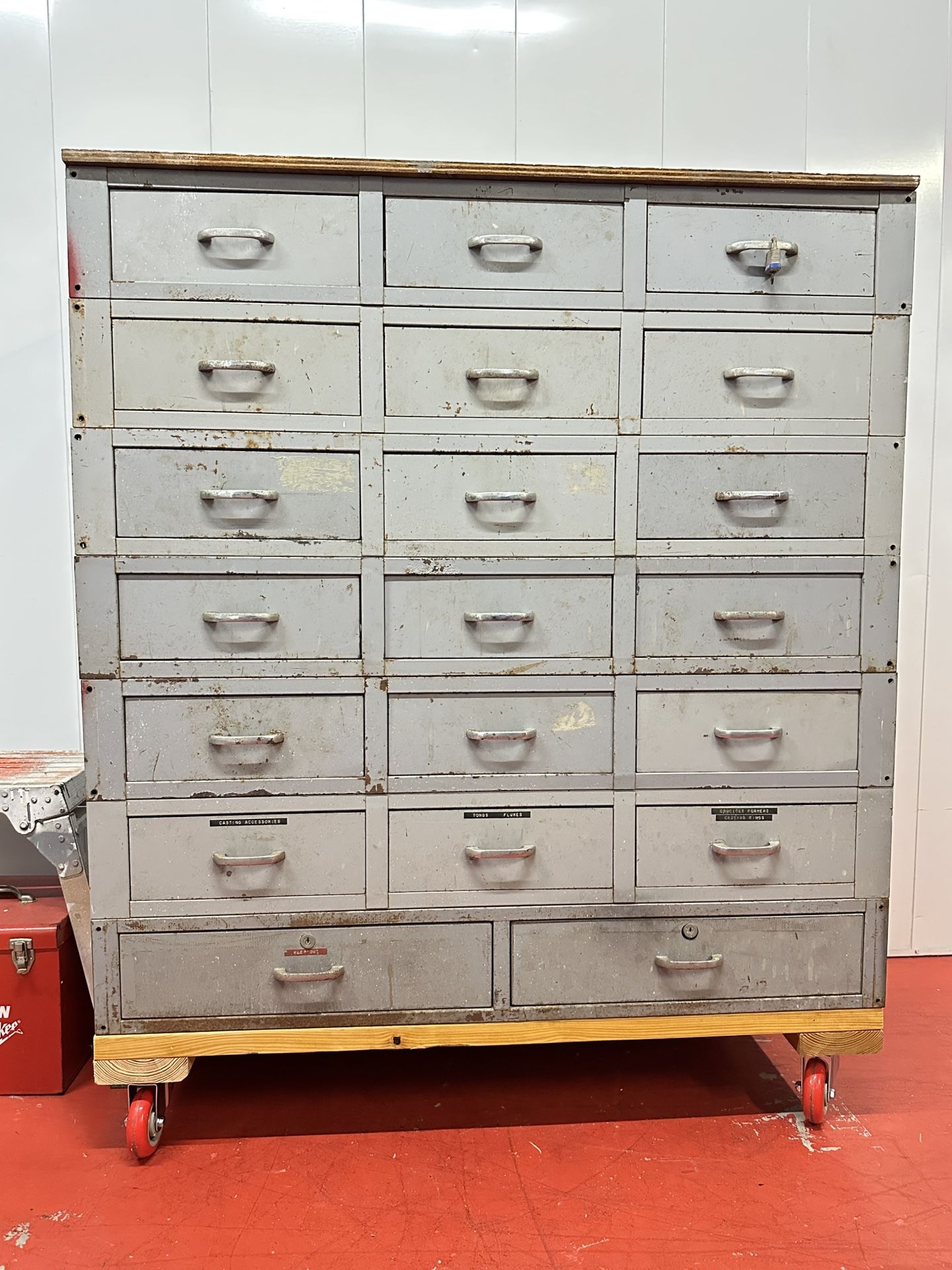 Large Multi Drawer Steel Storage Cabinet