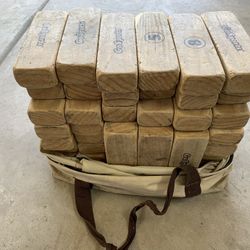 Large Jenga Set With Carry Bag