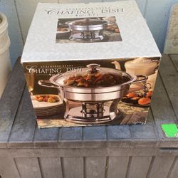 Stainless Steel Chafing Dish 4 Qt/3.7 L