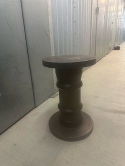 Set of two wood side tables/stands