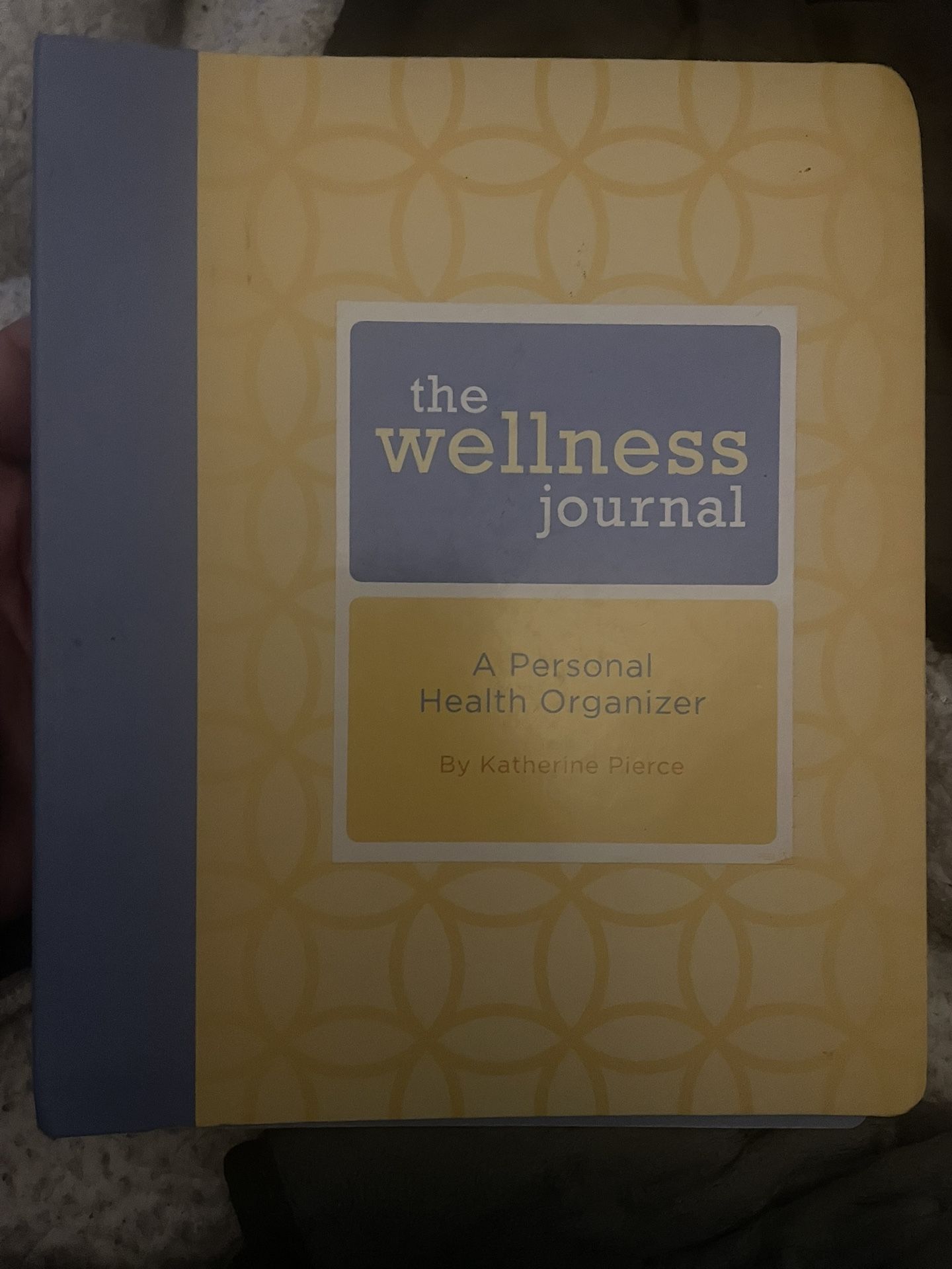 The Wellness Journal: A Personal Health Organizer (with tabs & card holder)