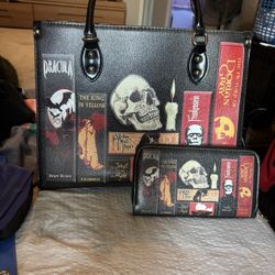 Draculas Guest Handbag And Wallet
