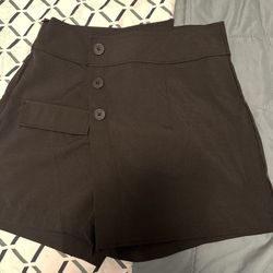 Black Skirt Short 