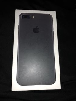 iPhone 7 plus empty box