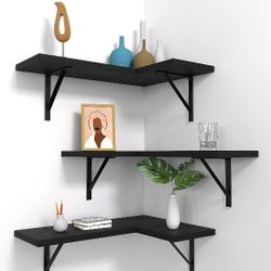 Floating Corner Shelves 