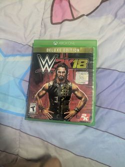 Xbox games WWE deluxe 2k18
