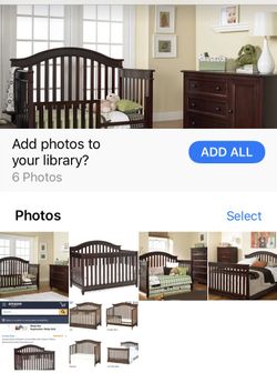 Europa palisades convertible crib/bed