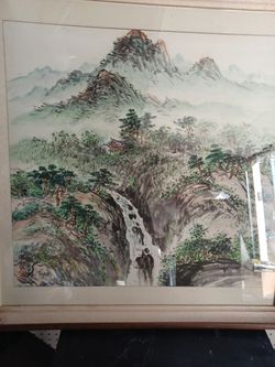 Antique Chinese Artwork Painting Collectibles