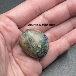 Azurite & Malachite Genuine Polished Stone from Peru 25.1g