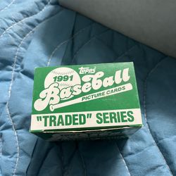 Tops 1991 Traded Series New Mint