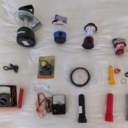 Flashlights, Lantern, and other Electronics