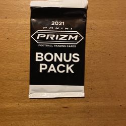 2021 PRIZM BONUS PACK 
