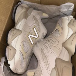 New Balance 9060 White Beige Toddler