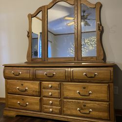 Queen Bedroom Set Solid Wood