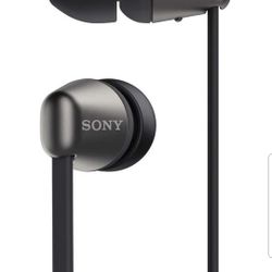 Sony Wireless in-Ear Headset/Headphones with Mic for Phone Call, Black  WI-C310

