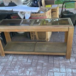 Mesa Con Vidrio 