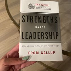 Strengths Based Leadership Book From Gallup