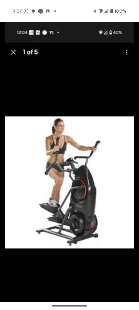 Bowflex Max Trainer M3 Elliptical - Black (100358)- Excellent condition